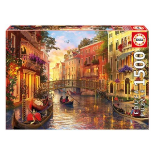 Atardecer En Venecia 1500pz