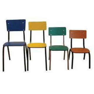 Silla escolar madera varios tamaños