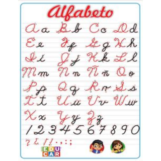 Lamina Alfabeto y Colores Ingles