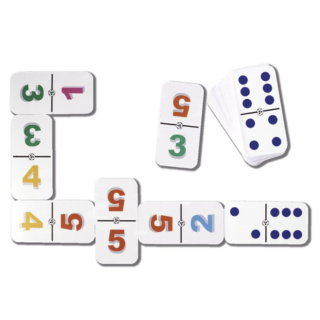 Domino Tradicional Con Números Al Reverso