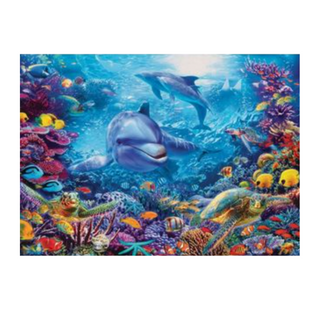 Arte Diamante Delfines