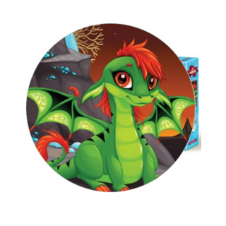 Rompecabezas Los Dragones Bebe 100Pz