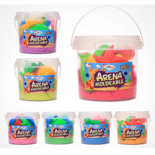 Cubeta con arena moldeable 1kg
