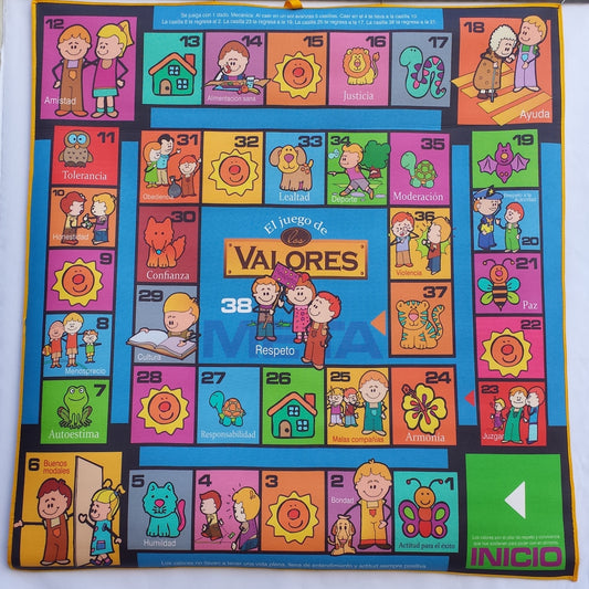 Tapete El Juego de los Valores