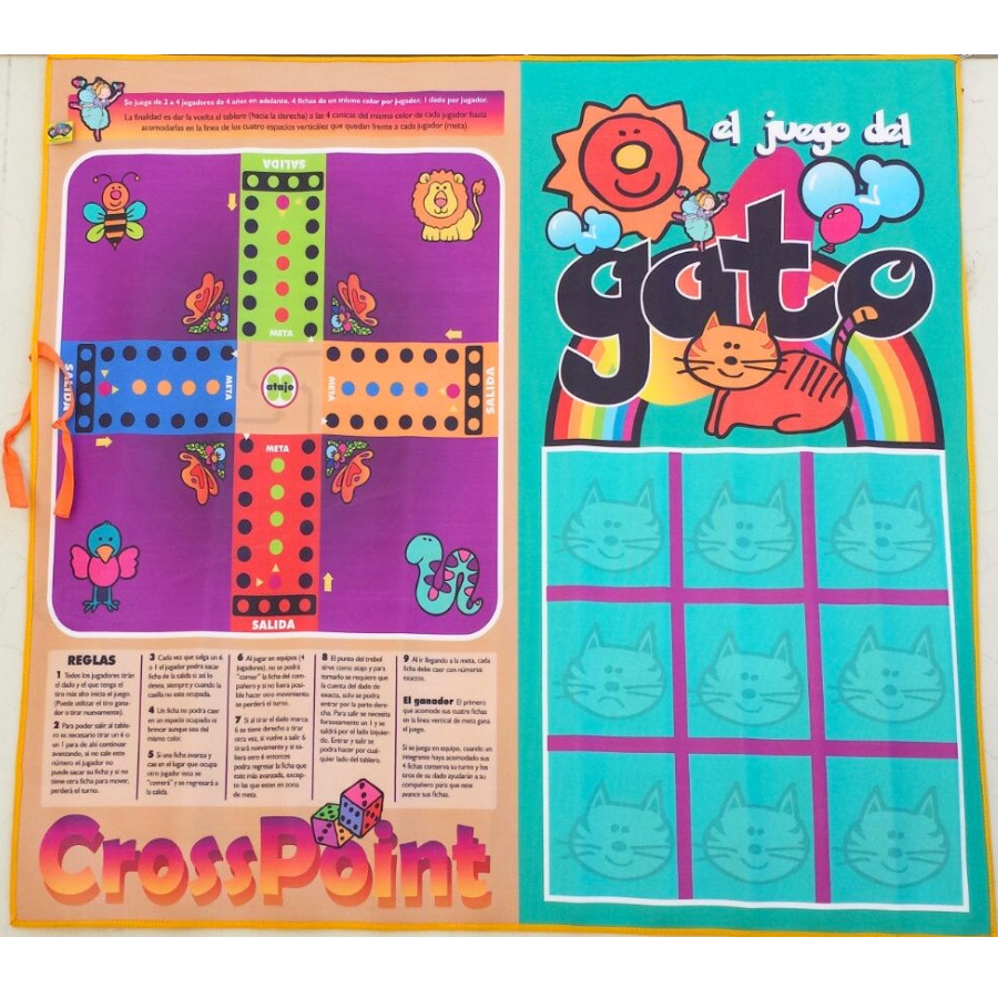 Tapete Cross Point y Gato