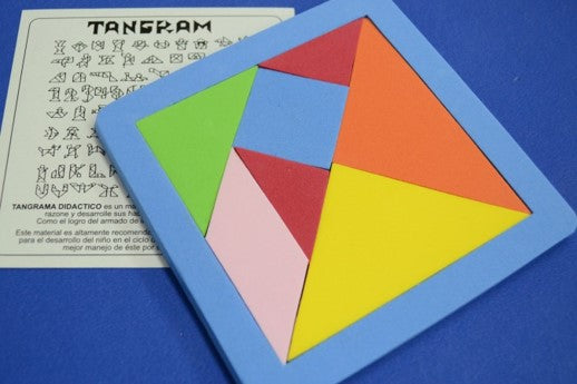 Tangram de fomi (paquete con 6)