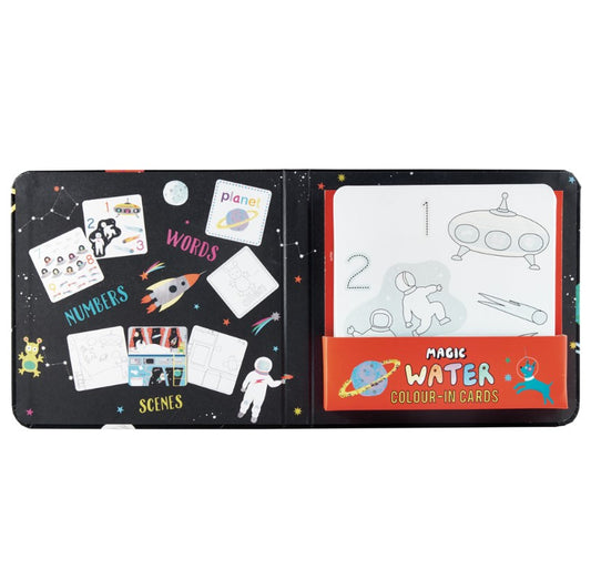 Tarjetas Mágicas Reutilizables pinta con agua, El Espacio