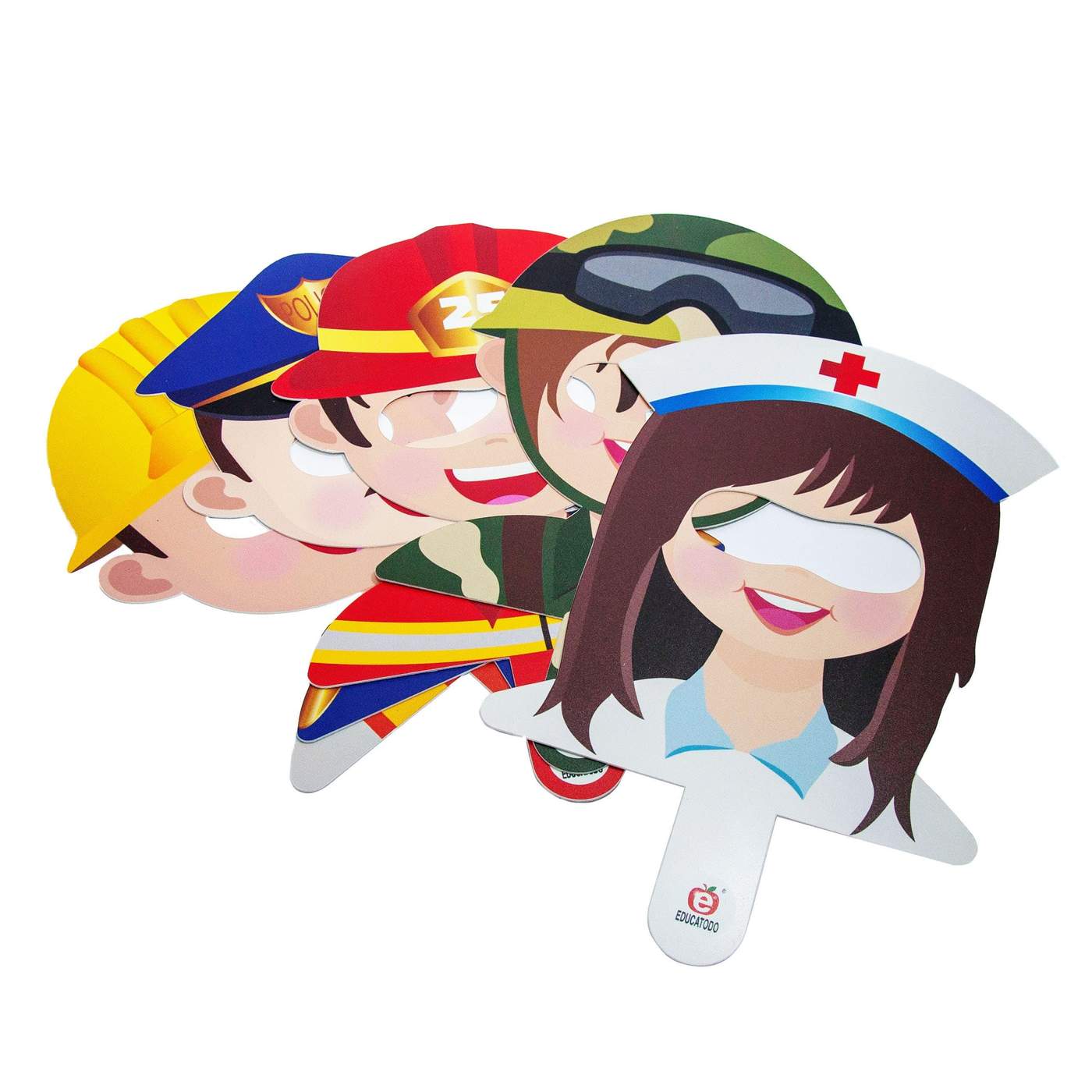 Caretas de servidores públicos / Profesiones