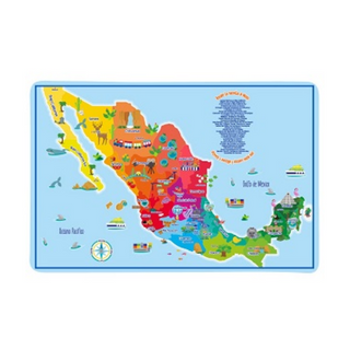 Lamina México doble vista