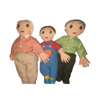 Familia de Muñecos Sexuados