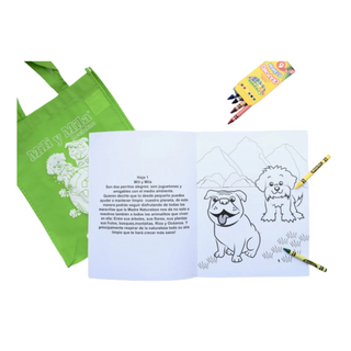 Cuento de colorear RECICLA