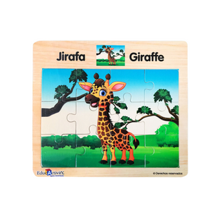 6 Rompecabezas BILINGUES