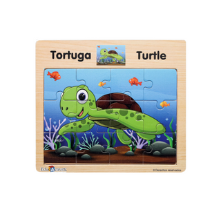 6 Rompecabezas BILINGUES