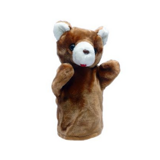 Títere Plush Pups Chico Oso