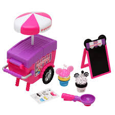 Disney D-lectables Carrito Cupcake Mickey Minnie Accesorios