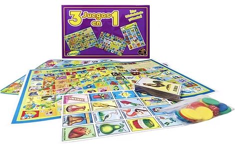 3 Juegos tradicionales en 1
