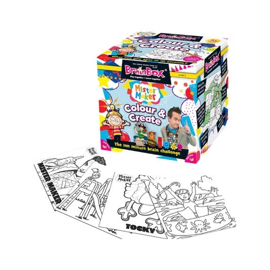 Brain Box Colorea Y Crea
