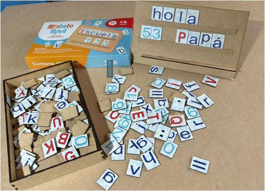 Alfabeto Móvil mayúscilas y minúsculas