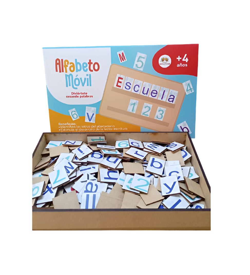 Alfabeto Móvil mayúscilas y minúsculas