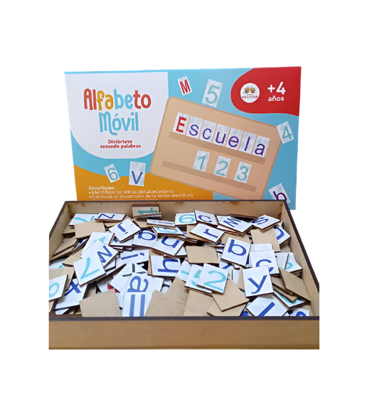 Alfabeto Móvil mayúscilas y minúsculas