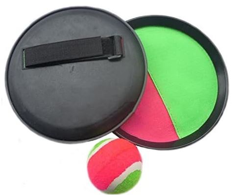 Cacha Bola, raqueta pegajosa