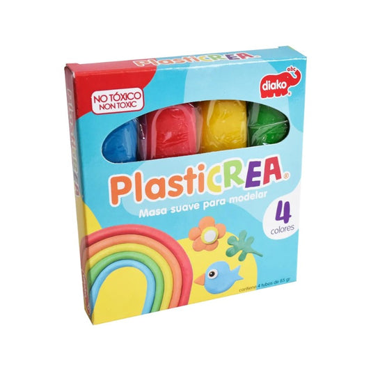 Plasticrea Set 4 Colores