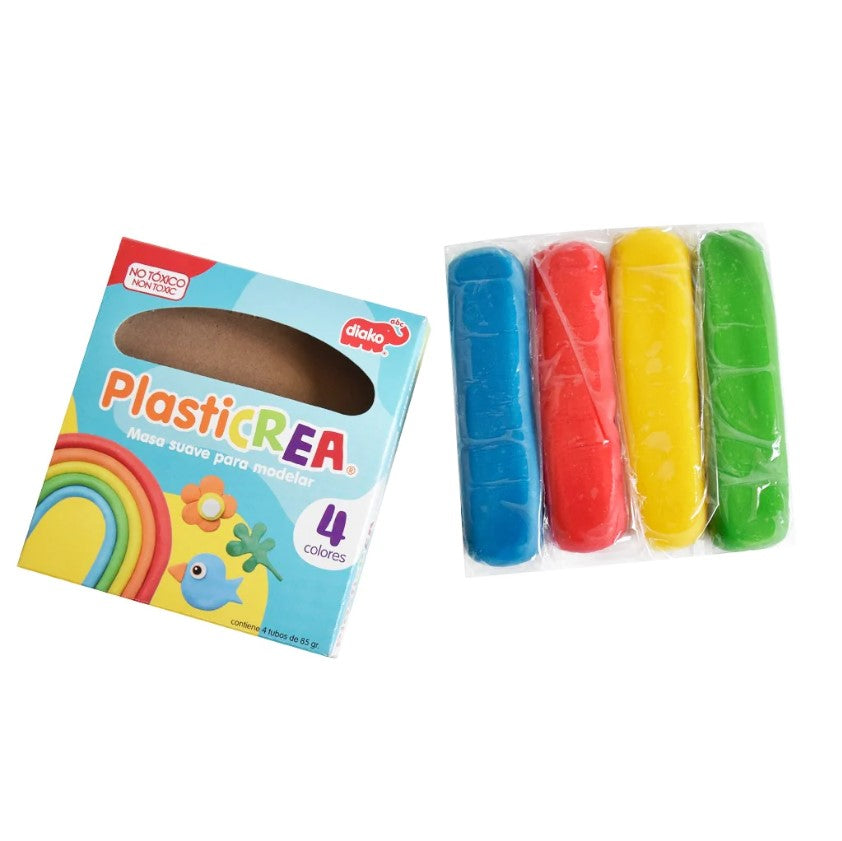 Plasticrea Set 4 Colores