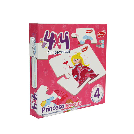 Rompecabezas Princesa 4x4