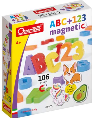 ABC 123 y Números Magneticos