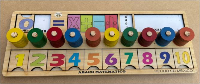 Abaco Matemático español-Inglés