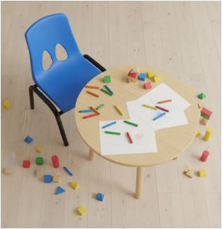 Silla concha preescolar o maternal vairos colores