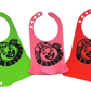 Baberos colores antiderrame con 3