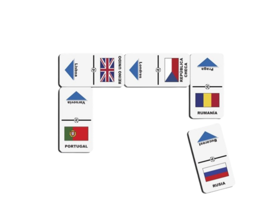 Dominó Banderas de Europa