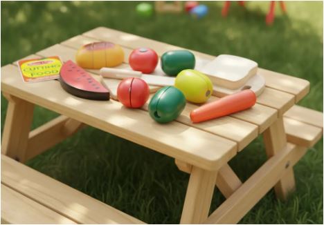 Corta Alimentos madera Melissa & Doug