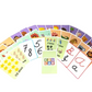 Tarjetas borrables para trazos ABC y números