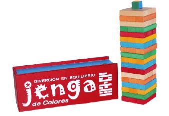 Jenga colores