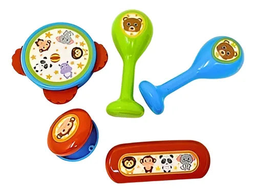 Maletín De Instrumentos Musicales 5Pz