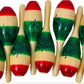 Maracas madera varios tamaños