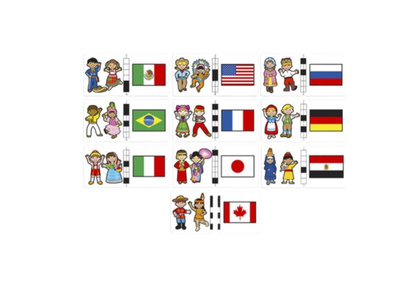 Memorama Banderas y Razas