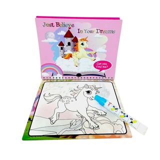 Libro mágico unicornios