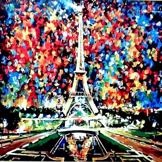 Arte Por Número Torre Eiffel