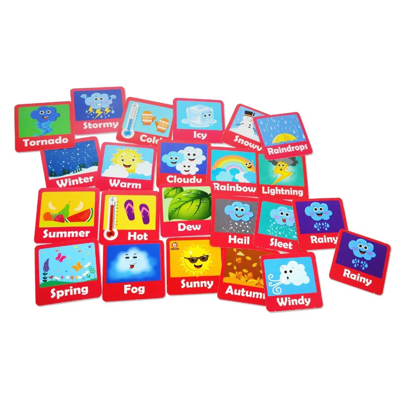 Memory Game English Words-Weather