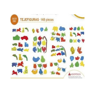 Tejefiguras 148 pz