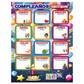 Lamina Calendario Y Cumpleaños Esp/Ing