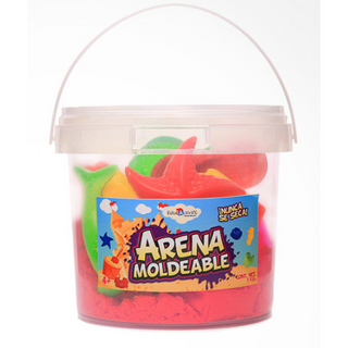 Cubeta con arena moldeable 1kg