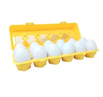 Caja De Huevos Números