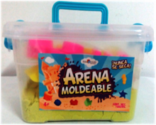 Arena moldeable 750 gr