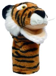 Títere plush bocón tigre