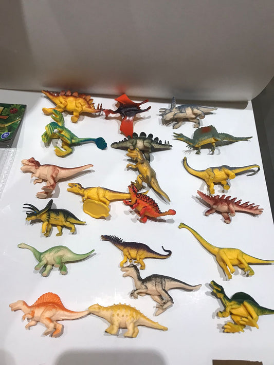 Dinosaurios para maqueta