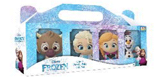 Puzzle Pals Squishies Frozen 4 pack